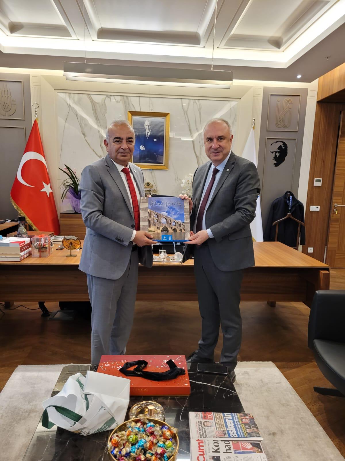 BAŞKAN BOZKURT’TAN İBB MÜDÜRLERİNE ZİYARET