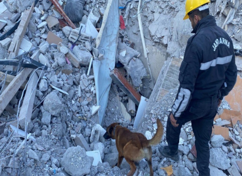 Zonguldak İl Jandarma Komutanlığından 82 personel deprem bölgesinde