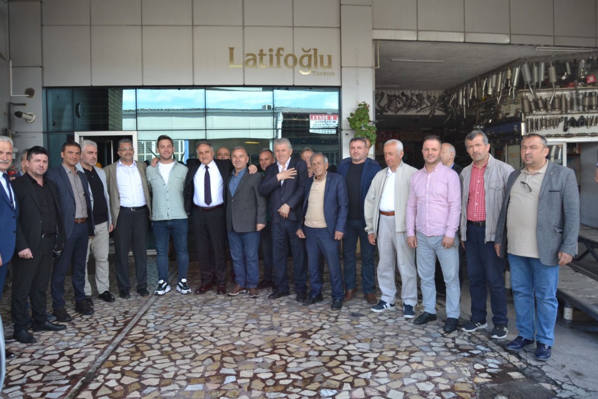 BOZKURT'A SANAYİ ESNAFINDAN DESTEK