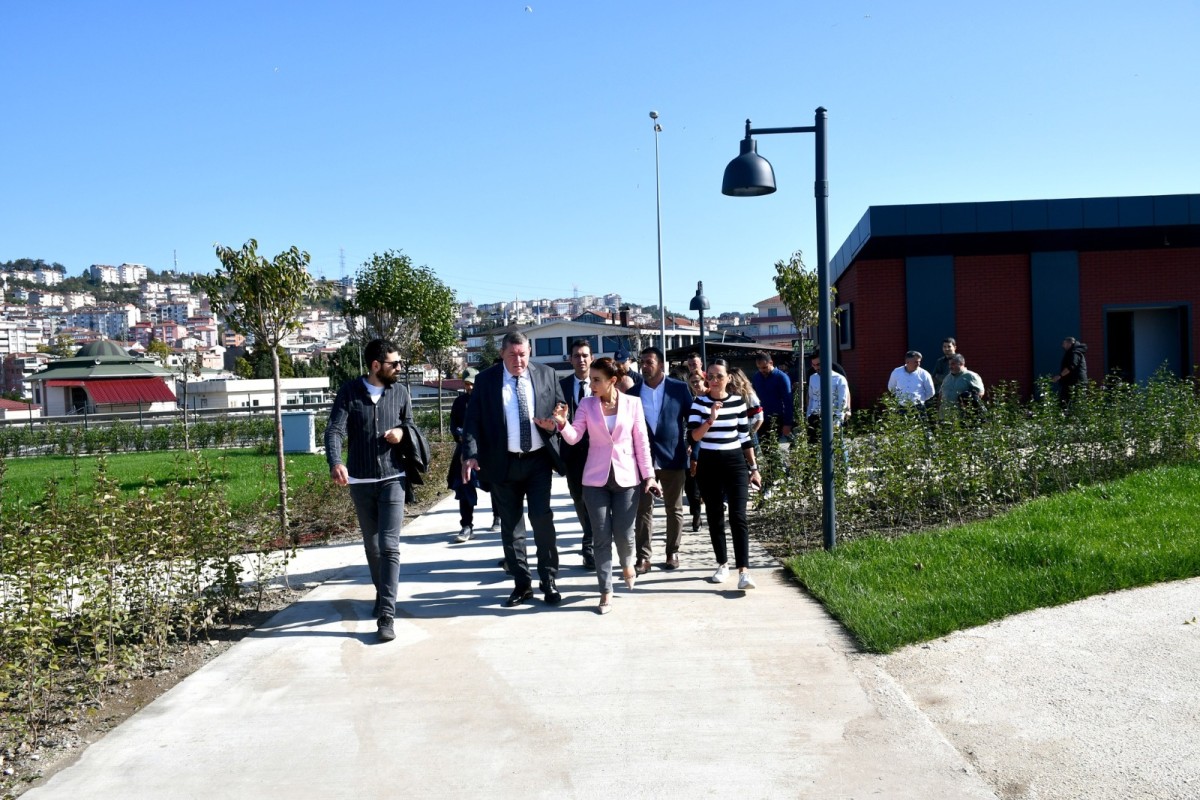 İSTANBUL BÜYÜKŞEHİR BELEDİYESİ DAİRE BAŞKANI CENDEK, BAŞKAN TEKİN’İ ZİYARET ETTİ