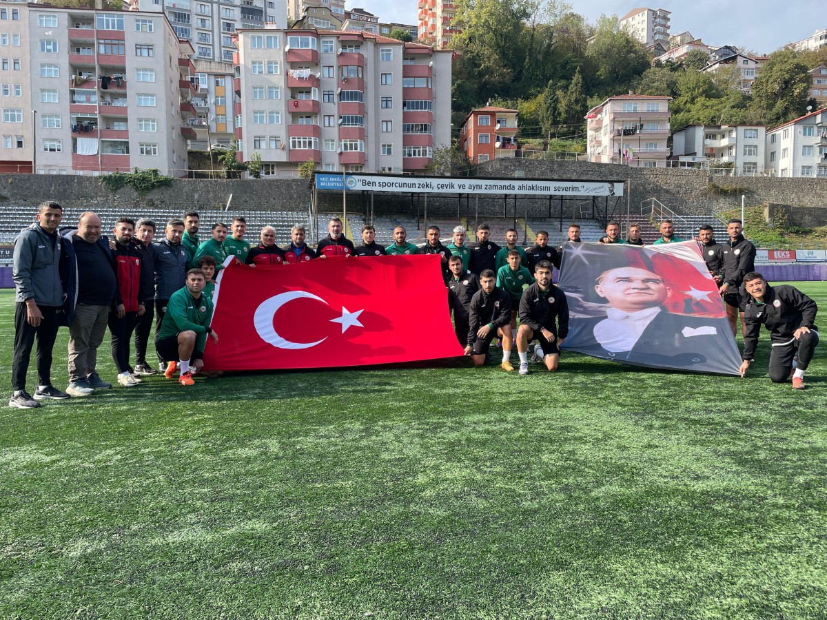 TÜM KALPLER OMUZ OMUZA, KDZ.EREĞLİ BELEDİYESPORLA…