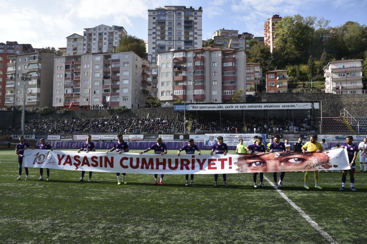KDZ.EREĞLİ BELEDİYESPOR NAMAĞLUP LİDERLİĞİNİ SÜRDÜRÜYOR
