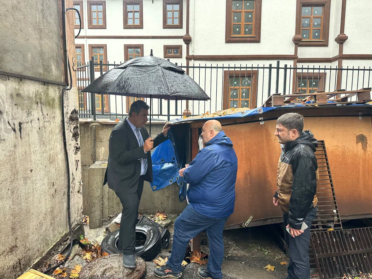 KAYMAKAM YILMAZ, YERİNDE İNCELEDİ!