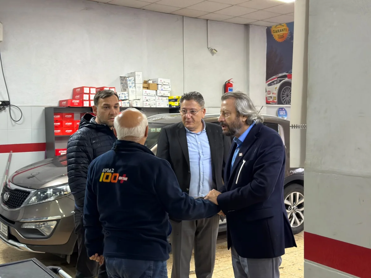KDZ. EREĞLİ TSO’DAN SANAYİ ESNAFINA GEÇMİŞ OLSUN ZİYARETİ