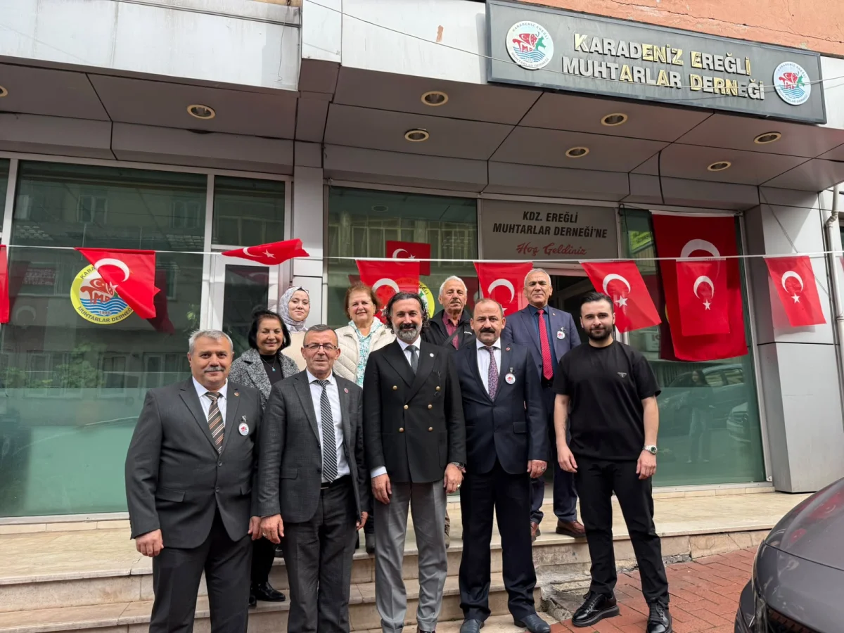 YENİ PARTİ’DEN MUHTARLAR DERNEĞİNE ZİYARET