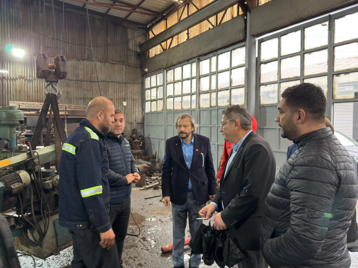 KDZ. EREĞLİ TSO’DAN SANAYİ ESNAFINA GEÇMİŞ OLSUN ZİYARETİ
