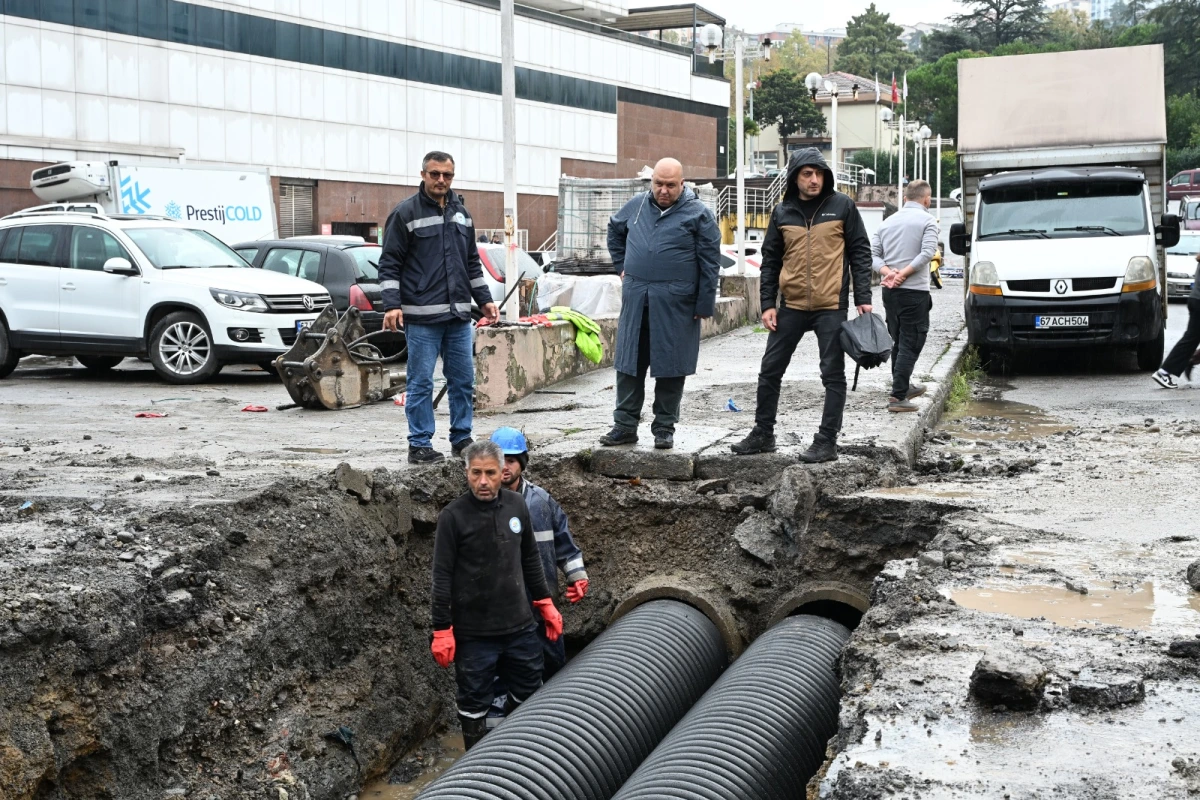 POTBAŞI VE DEVREK YOL AYRIMI’NDA SU BASKINLARINA KARŞI KALICI ÖNLEM