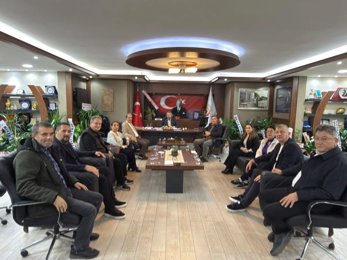 EGD'DEN KDZ.EREĞLİ TSO'YA 'HAYIRLI OLSUN' ZİYARETİ