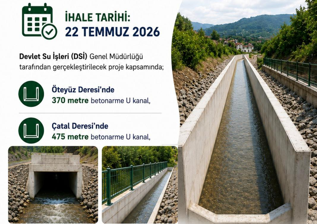 Gülüç’e DSİ’den taşkın koruma yatırımı