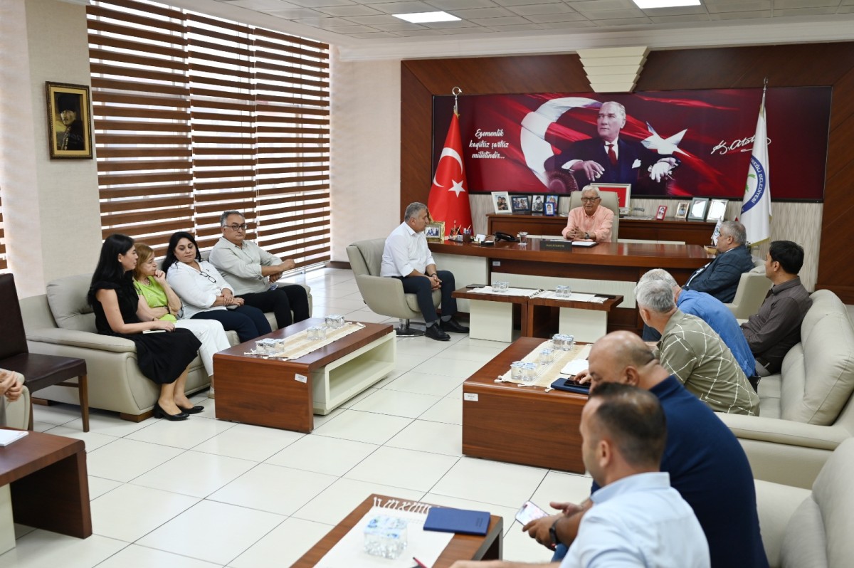 BAŞKAN HALİL POSBIYIK GÖREVİNE BAŞLADI