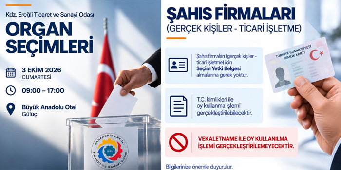 Vekâletnameyle oy kullanılamayacak