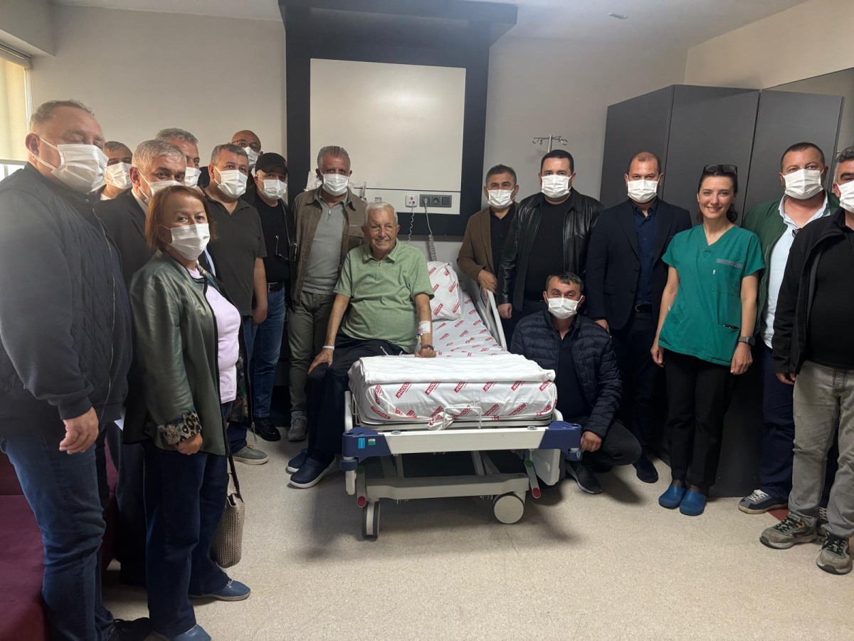 BELEDİYE MECLİS ÜYELERİ, BAŞKAN POSBIYIK'I ZİYARET ETTİ